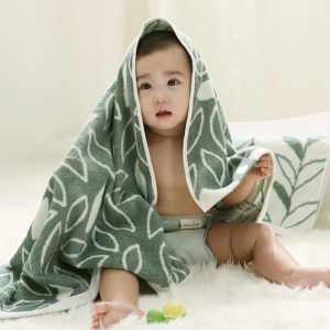 Bamboo Towel Botanic Bath Swaddle